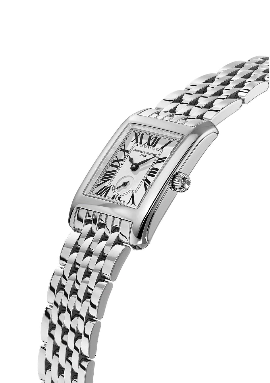 Frederique Constant FC-235S2C6B Ladies Watch Classic Karree 25mm 3ATM