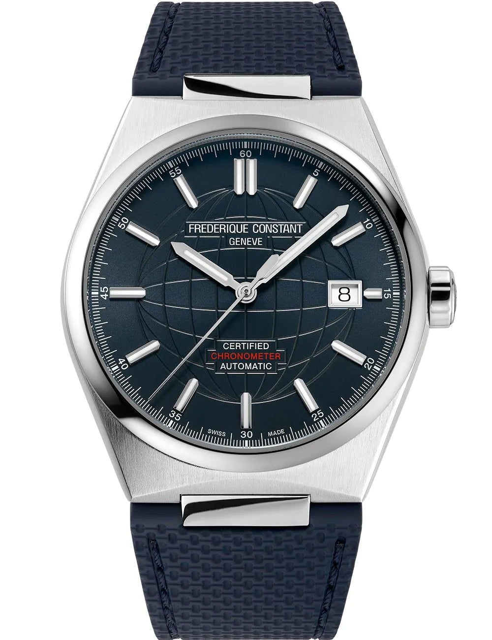 Frederique Constant FC-303BL3NH6B Mens Watch Highlife Automatic COSC Chronometer 39mm 10ATM