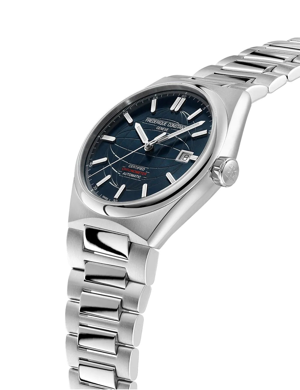 Frederique Constant FC-303BL3NH6B Mens Watch Highlife Automatic COSC Chronometer 39mm 10ATM