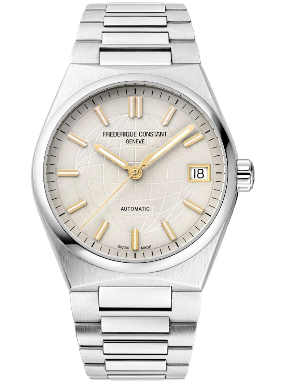 Frederique Constant FC-303WG2NH6B Ladies Watch Highlife Automatic 33mm 5ATM