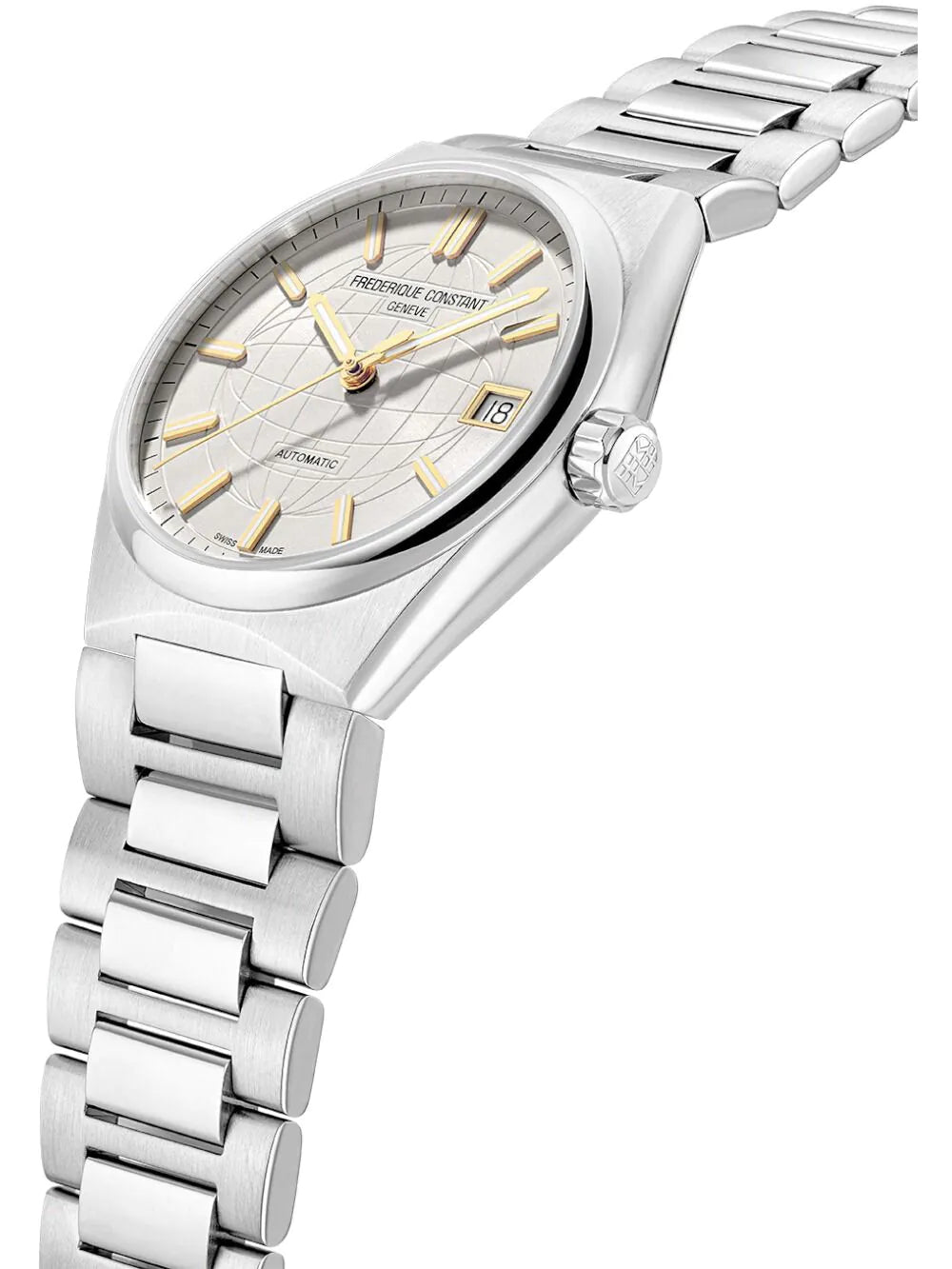 Frederique Constant FC-303WG2NH6B Ladies Watch Highlife Automatic 33mm 5ATM
