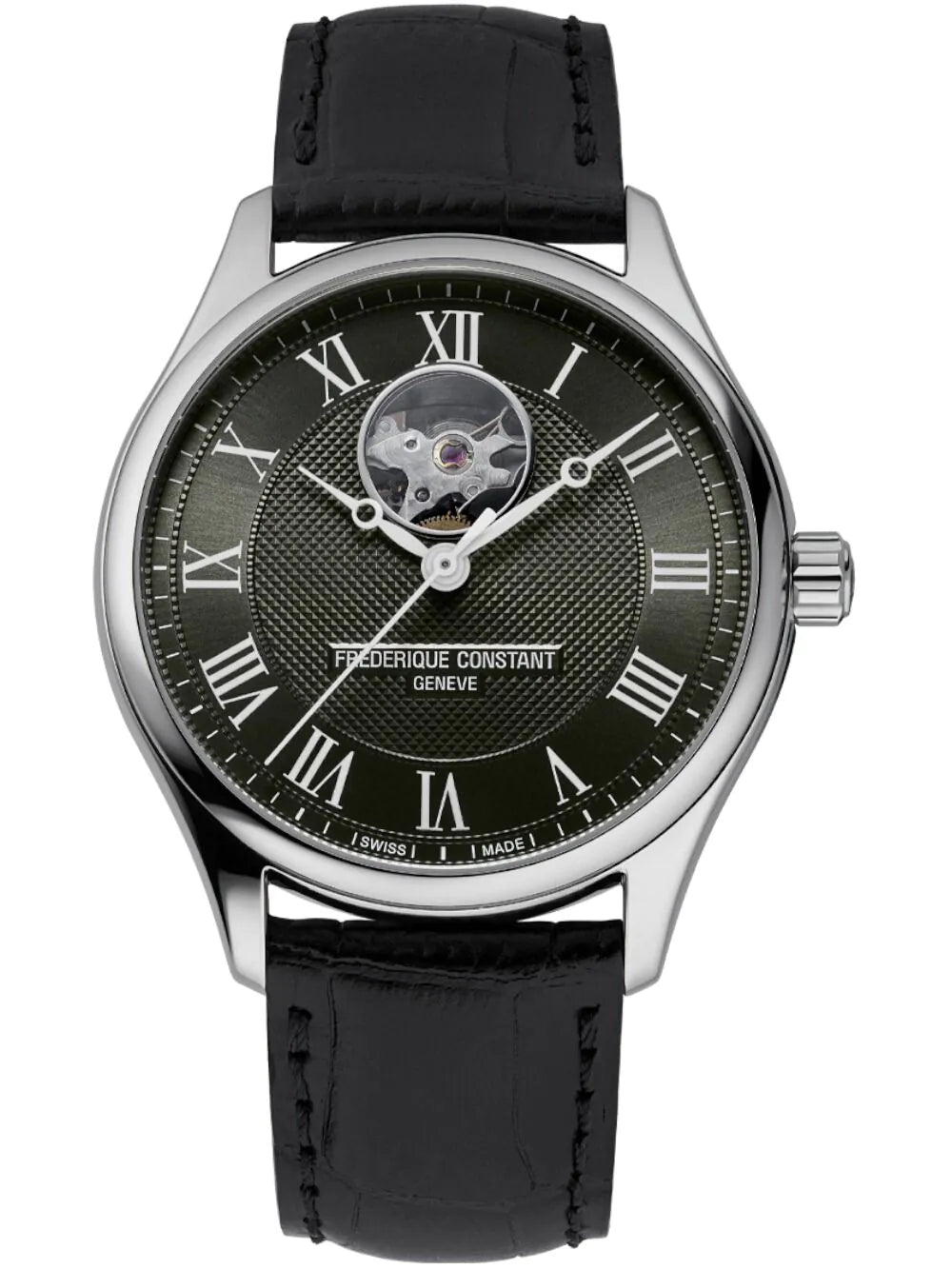 Frederique Constant FC-310MCK5B6 Mens Watch Classic Heart Beat Automatic 40mm 5ATM