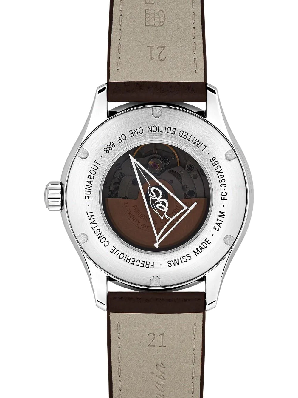 Frederique Constant FC-350RBR5B6 Men's watch Runabout Automatic Limited Edition 42mm 5ATM