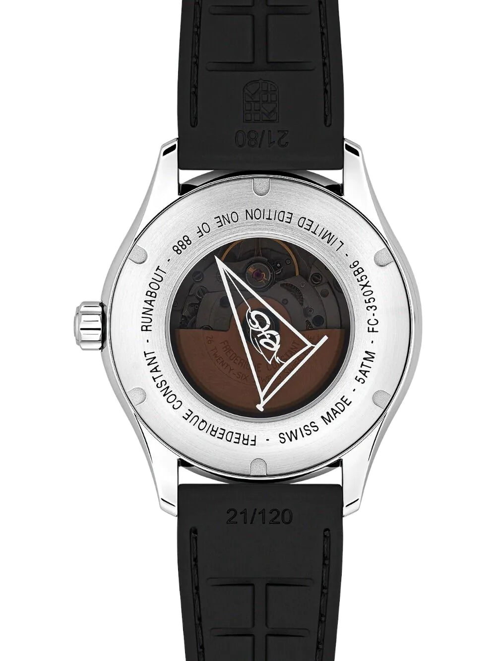 Frederique Constant FC-350RN5B6 Mens watch Runabout GMT Automatic Limited Edition 42mm 5ATM