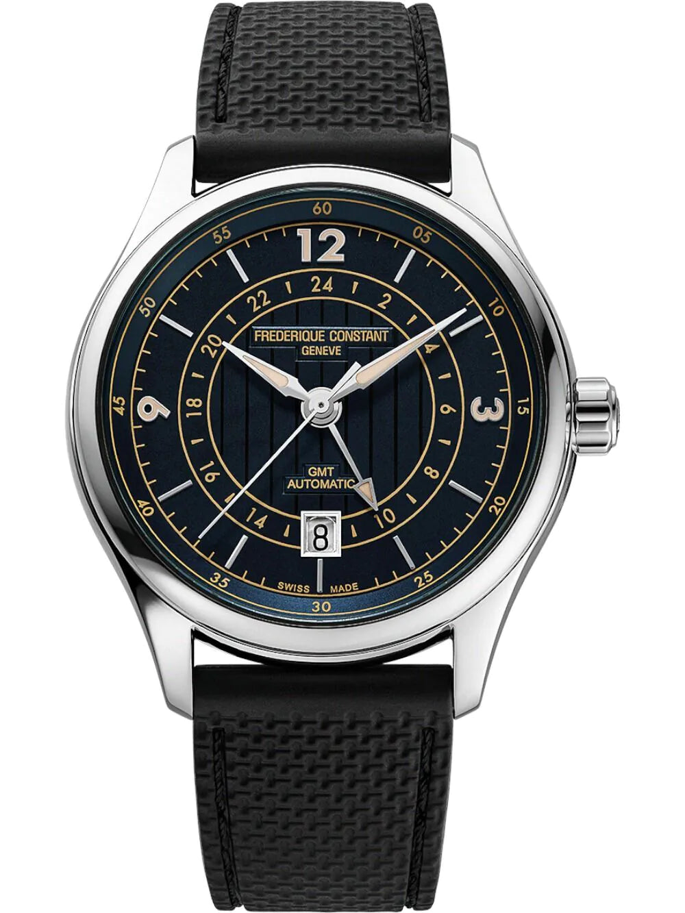 Frederique Constant FC-350RN5B6 Mens watch Runabout GMT Automatic Limited Edition 42mm 5ATM