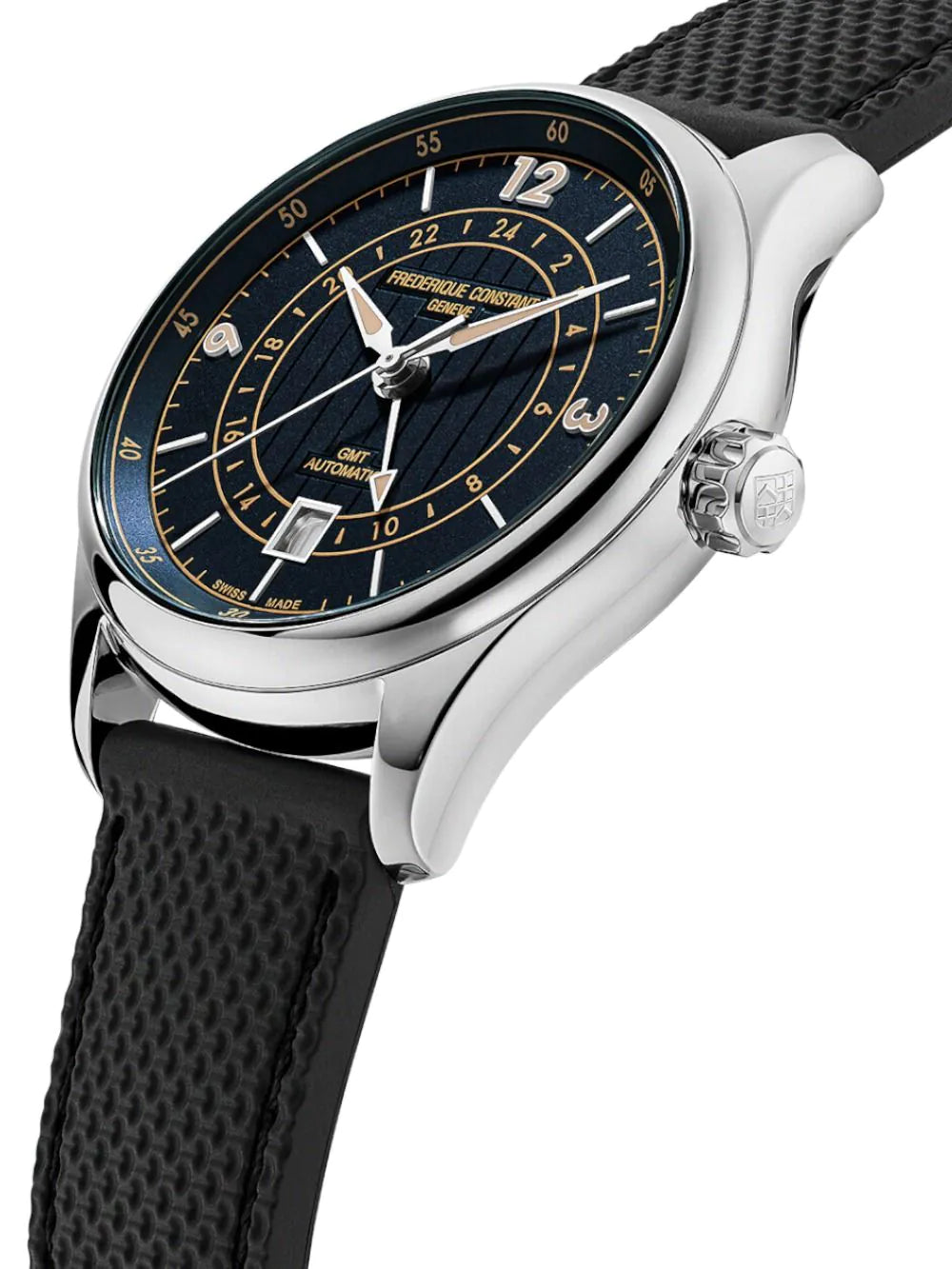 Frederique Constant FC-350RN5B6 Mens watch Runabout GMT Automatic Limited Edition 42mm 5ATM