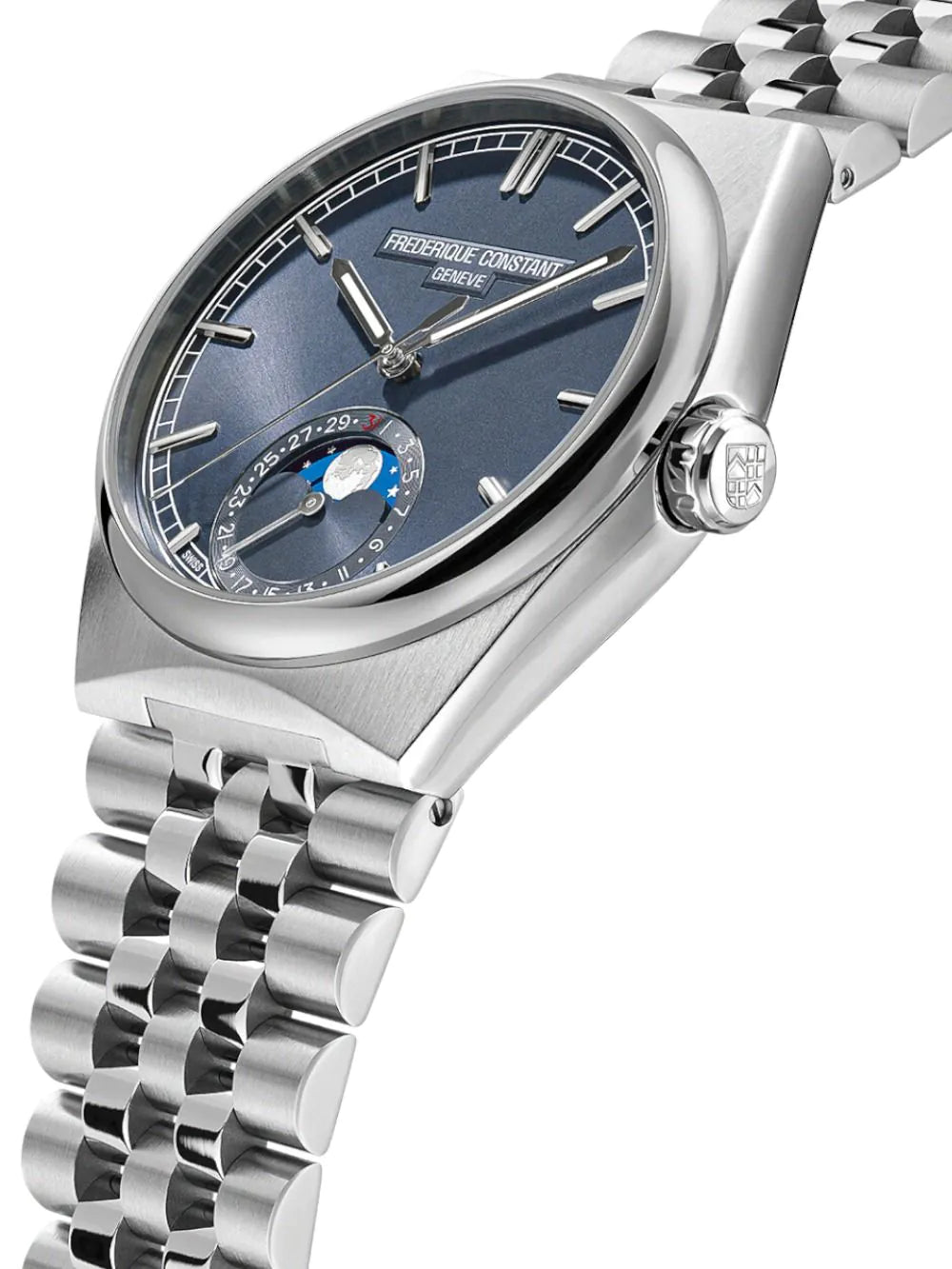 Frederique Constant FC-716BL3NH6 Mens watch Highlife Moonphase Automatic 39mm 10ATM