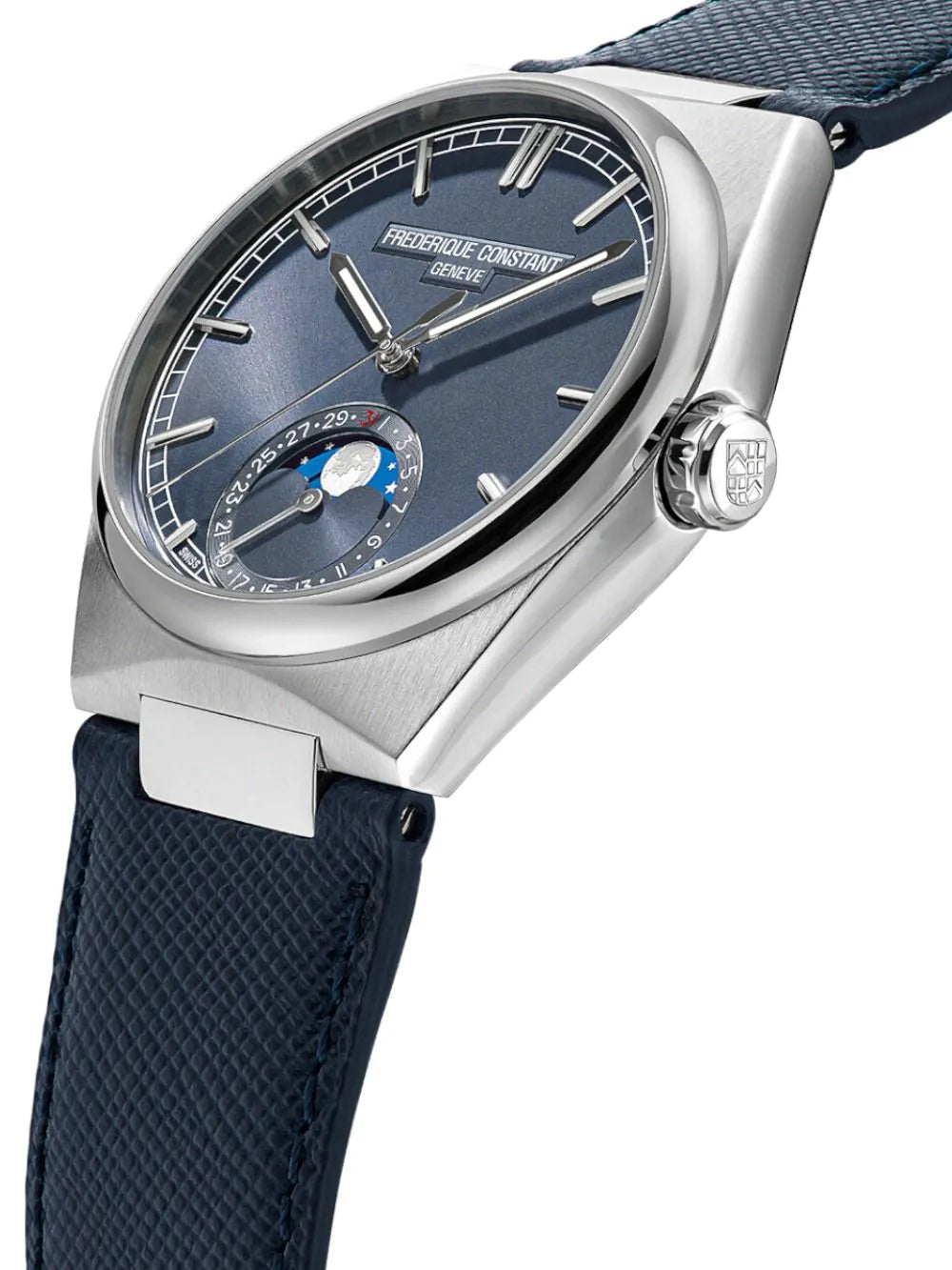 Frederique Constant FC-716BL3NH6 Mens watch Highlife Moonphase Automatic 39mm 10ATM