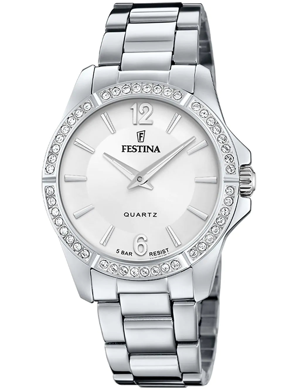 Festina F20593/1 Mademoiselle Ladies Watch 35mm 5ATM