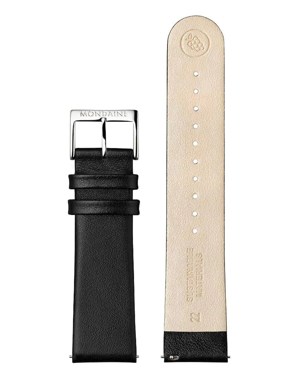 Mondaine MSE.43120.LB Mens Watch evo2 SBB 43mm 3ATM