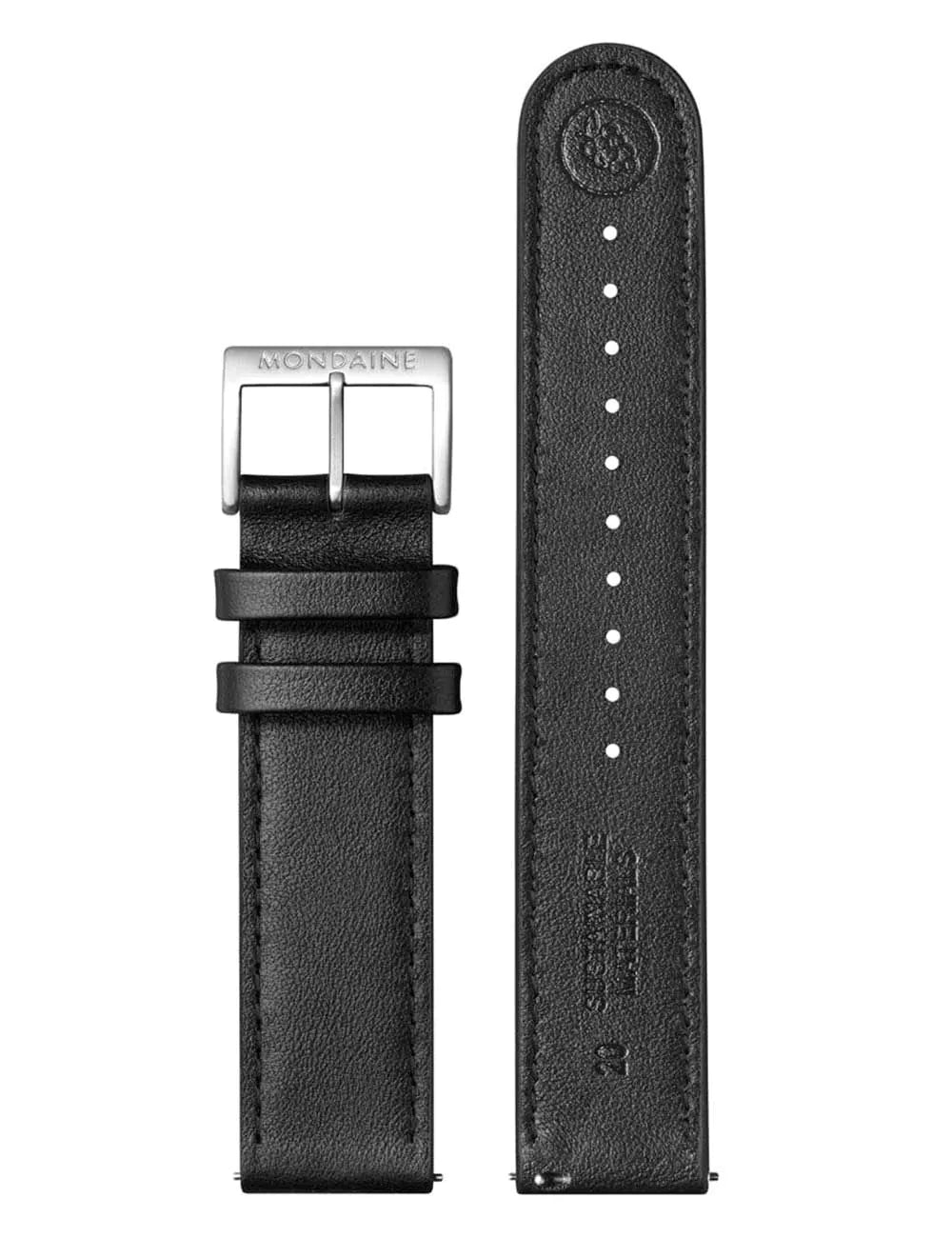 Mondaine MST.41020.LBV.2SE Mens Watch SBB Stop2Go 41mm 3ATM