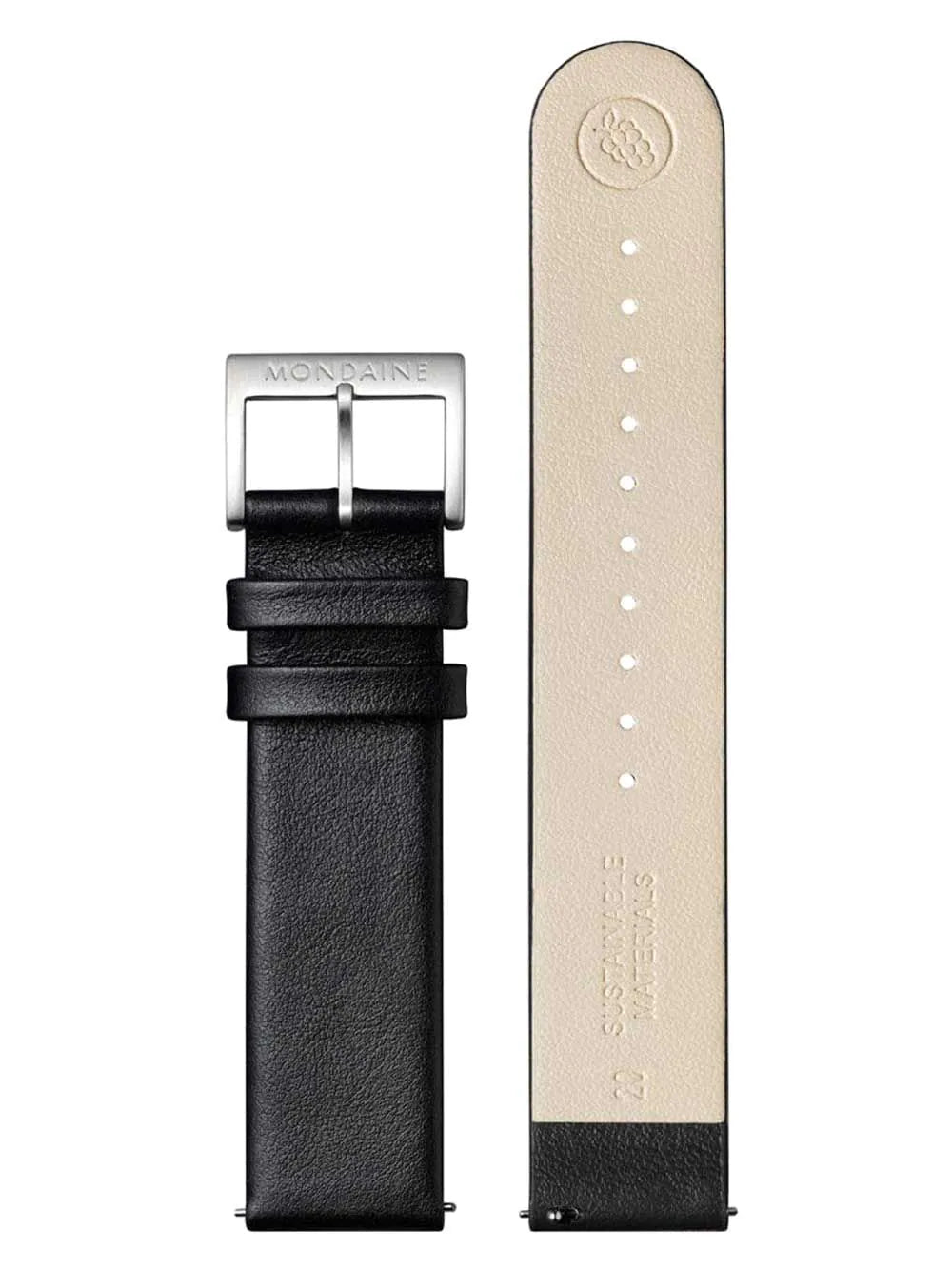 Mondaine MSD.41410.LBV Mens Watch SBB Neo Chronograph 41mm 5ATM