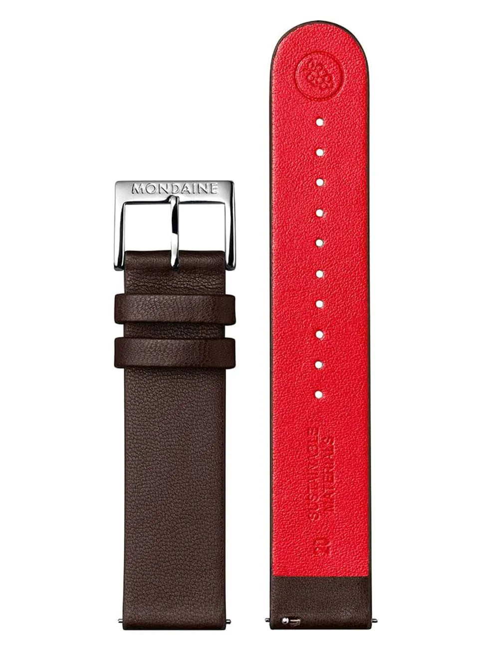 Mondaine A660.30360.11SBGV Mens Watch Classic SBB vegan 40mm 3ATM