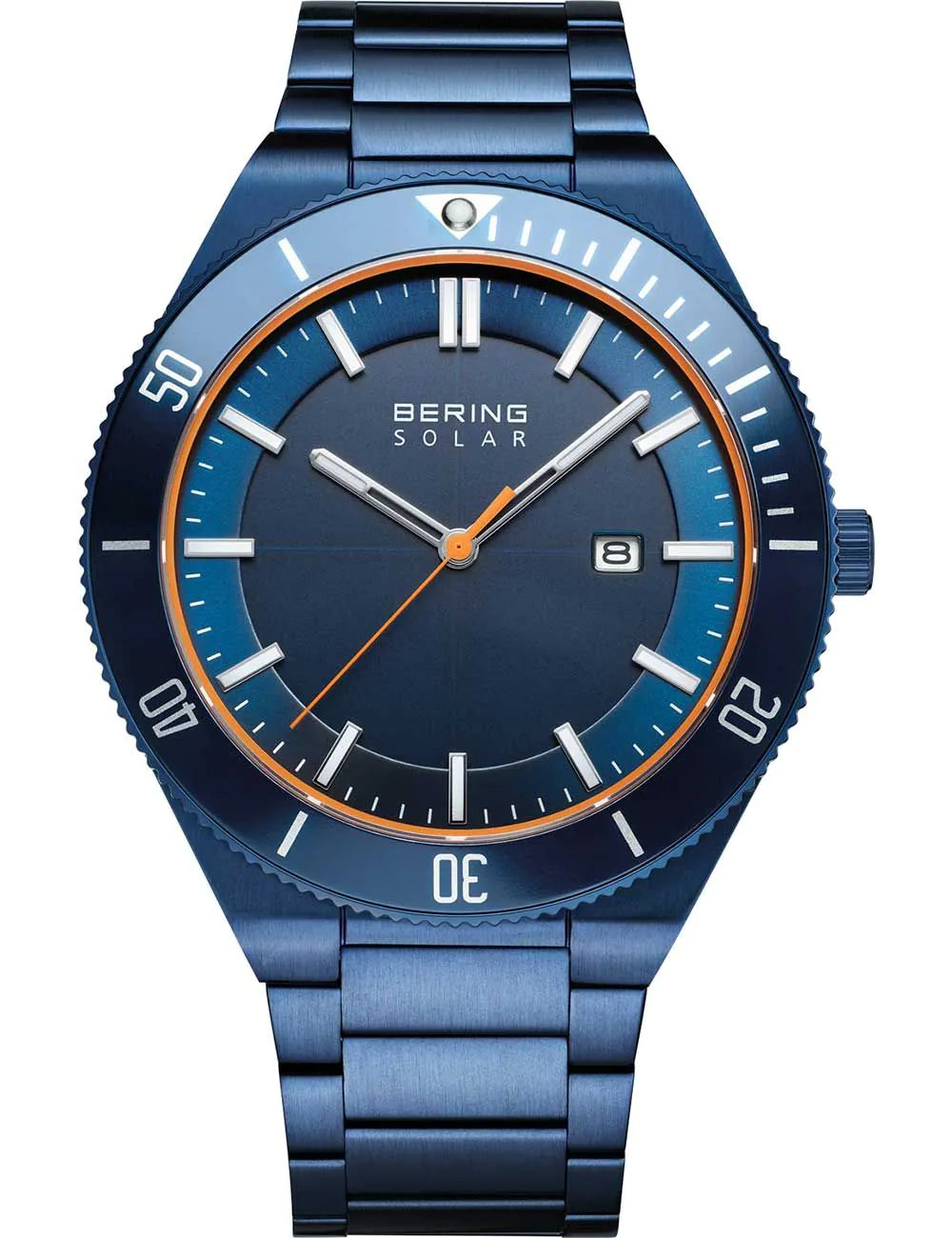 Bering 14443-797 Mens Watch Solar Watch 43mm 10ATM