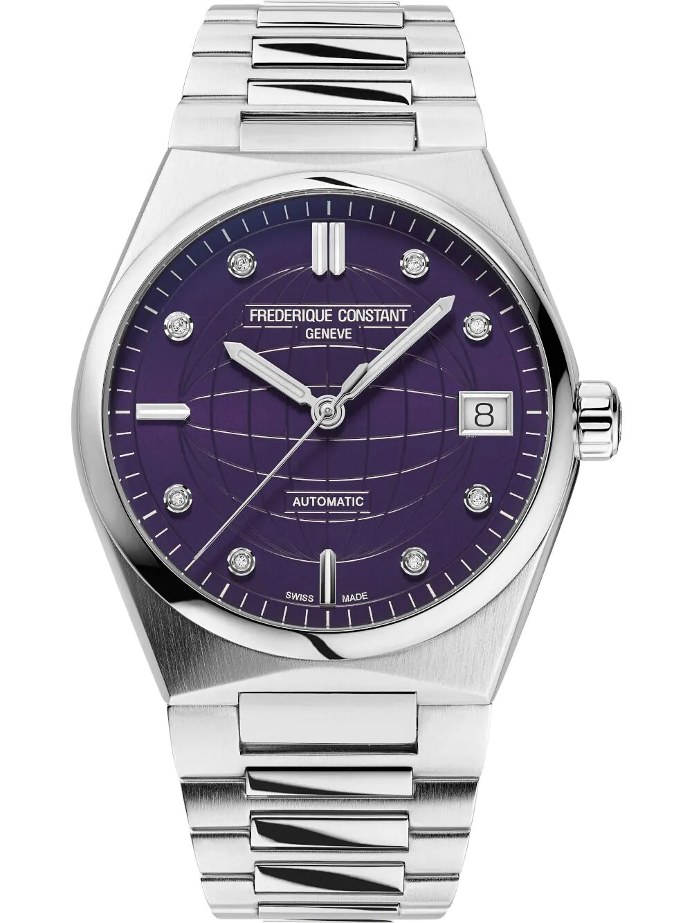 Frederique Constant FC-303PD2NH6B Ladies Watch Highlife Automatic 34mm 5ATM