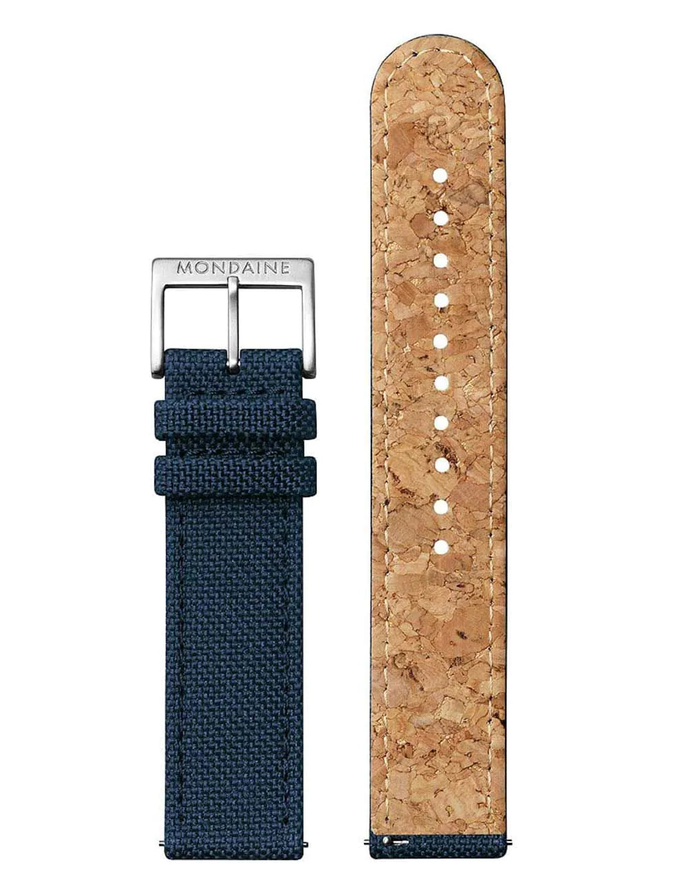 Mondaine A660.30360.40SBD Mens Watch Classic SBB recyc. Textile 40mm 3ATM