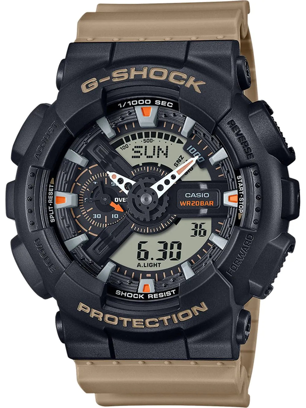 Casio GA-110TU-1A5ER Mens Watch G-Shock Classic 51mm 20ATM