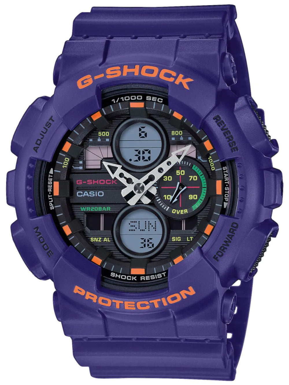 Casio GA-140-6AER G-Shock Mens Watch 51mm 20ATM