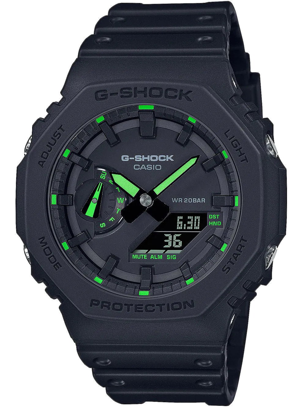 Casio GA-2100-1A3ER G-Shock Men's 45mm 20ATM