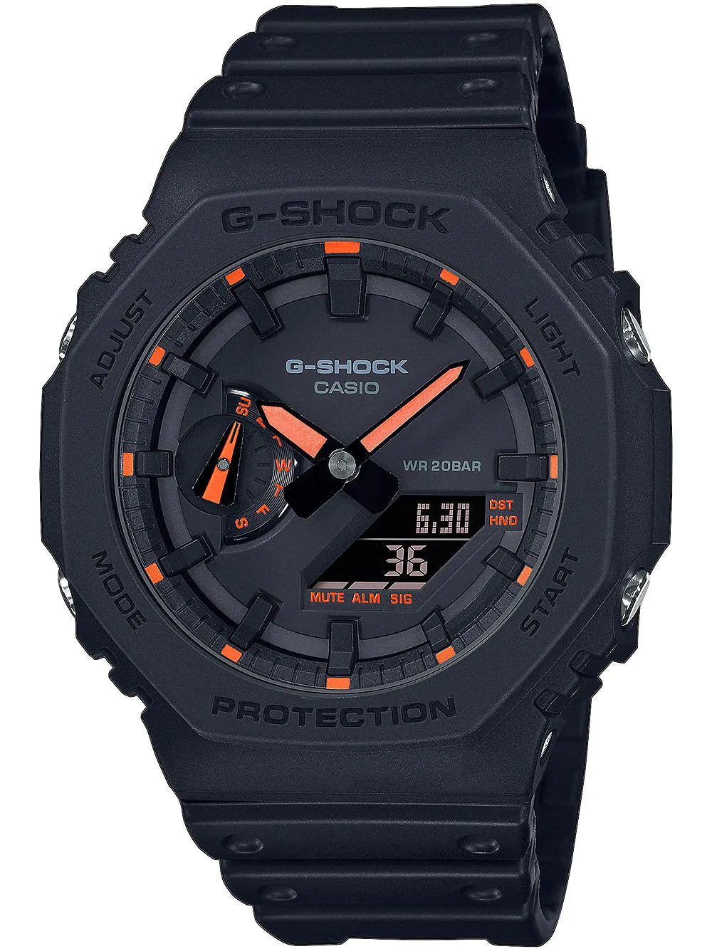 Casio GA-2100-1A4ER G-Shock Mens Watch Unisex Watch 45mm 20ATM