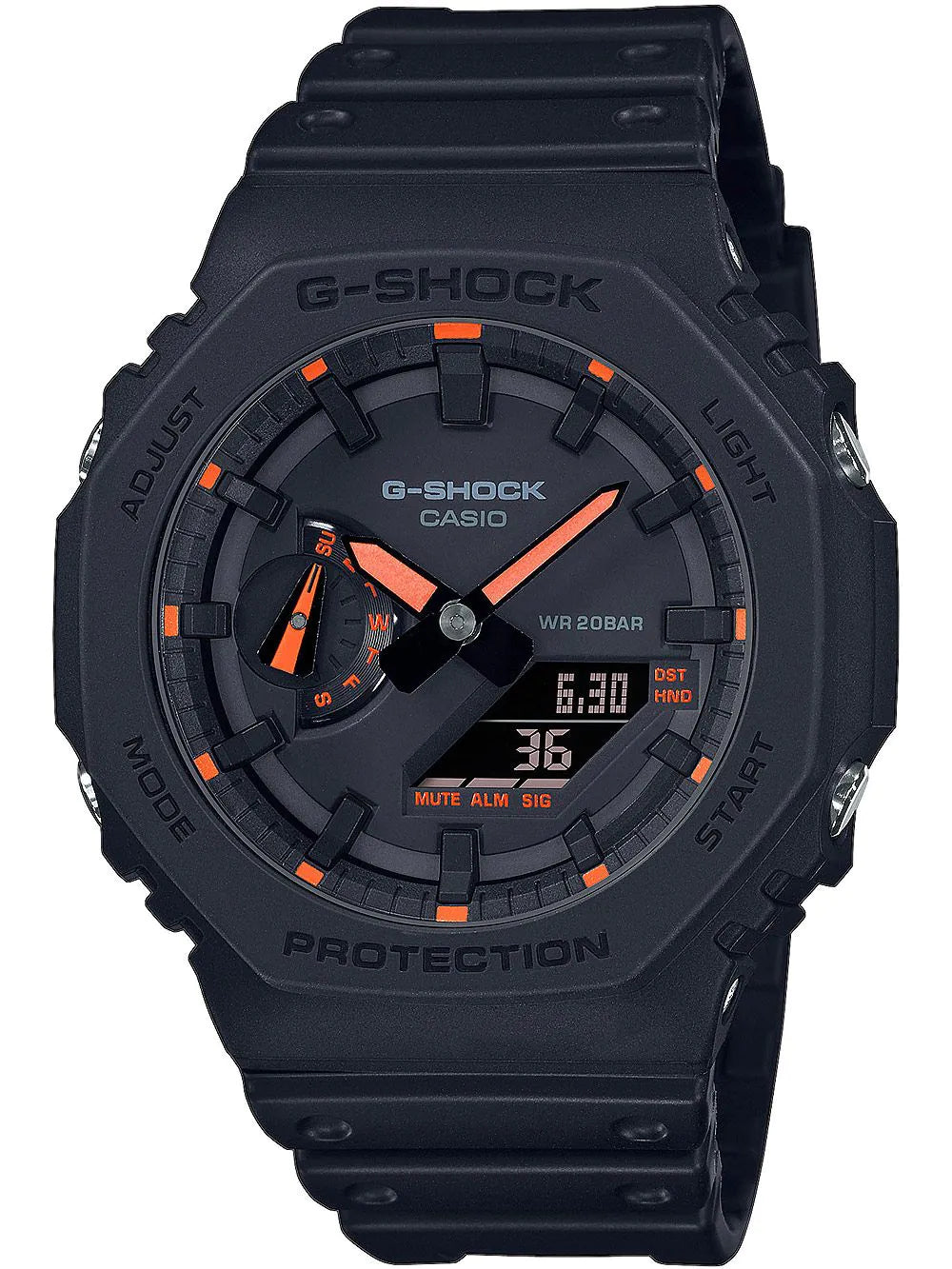 Casio GA-2100-1A4ER G-Shock Men's 45mm 20ATM