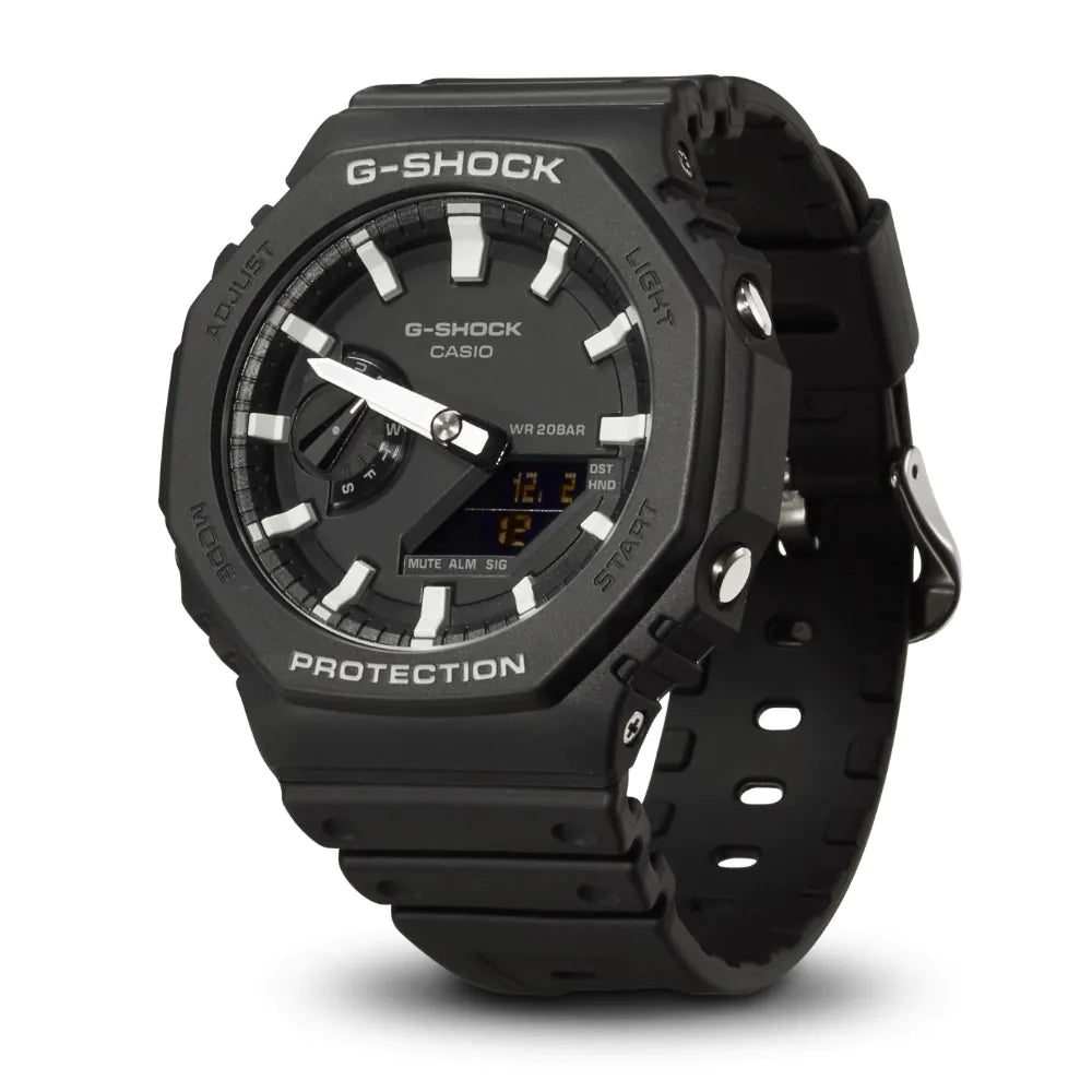 Casio GA-2100-1AER G-Shock Mens Watch 45mm 20ATM