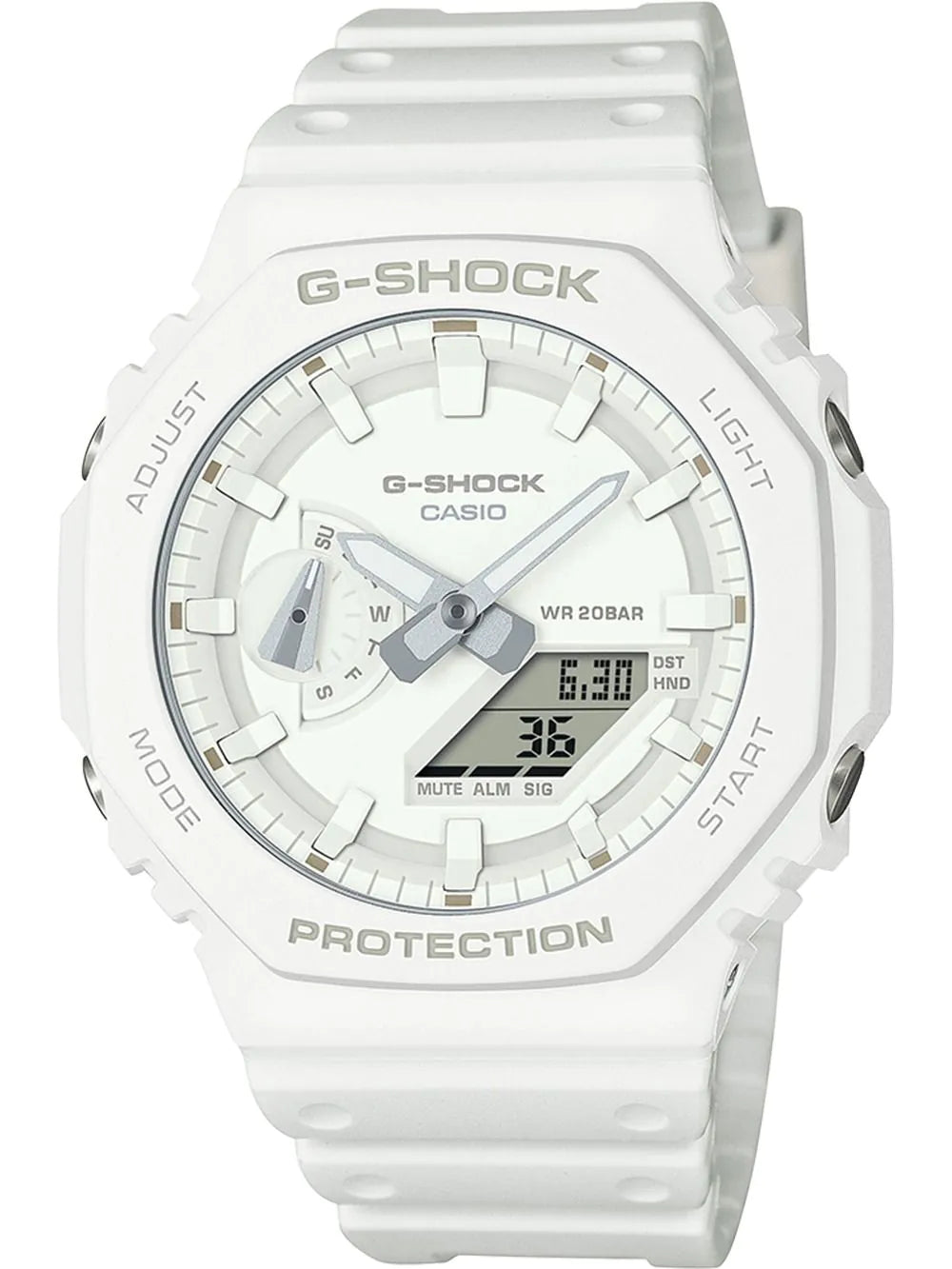 Casio GA-2100-7A7ER Mens Watch G-Shock Classic 45mm 20ATM