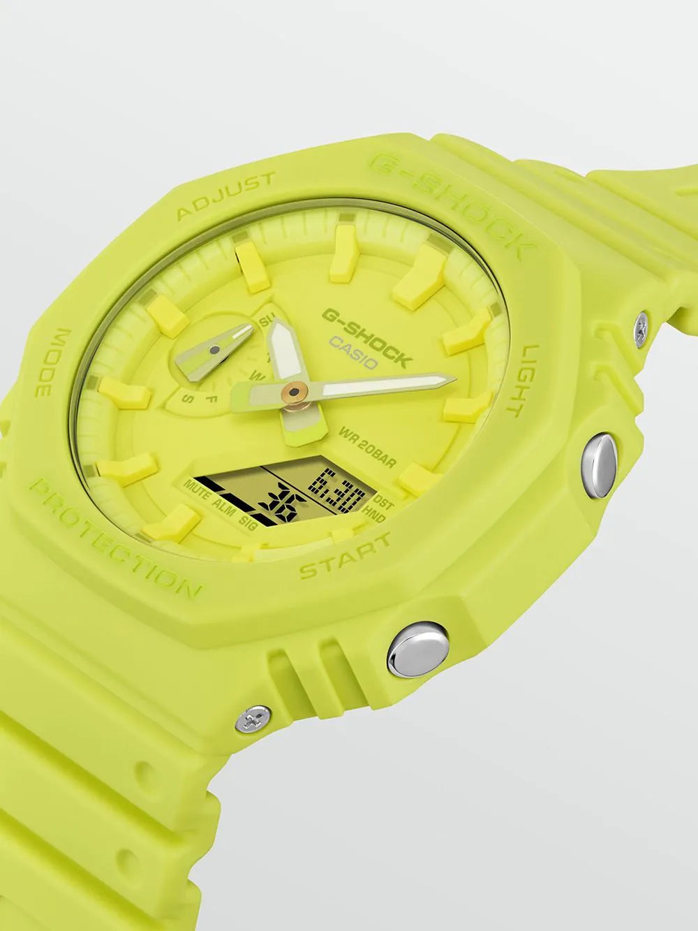 Casio GA-2100-9A9ER Mens Watch G-Shock Classic 45mm 20ATM