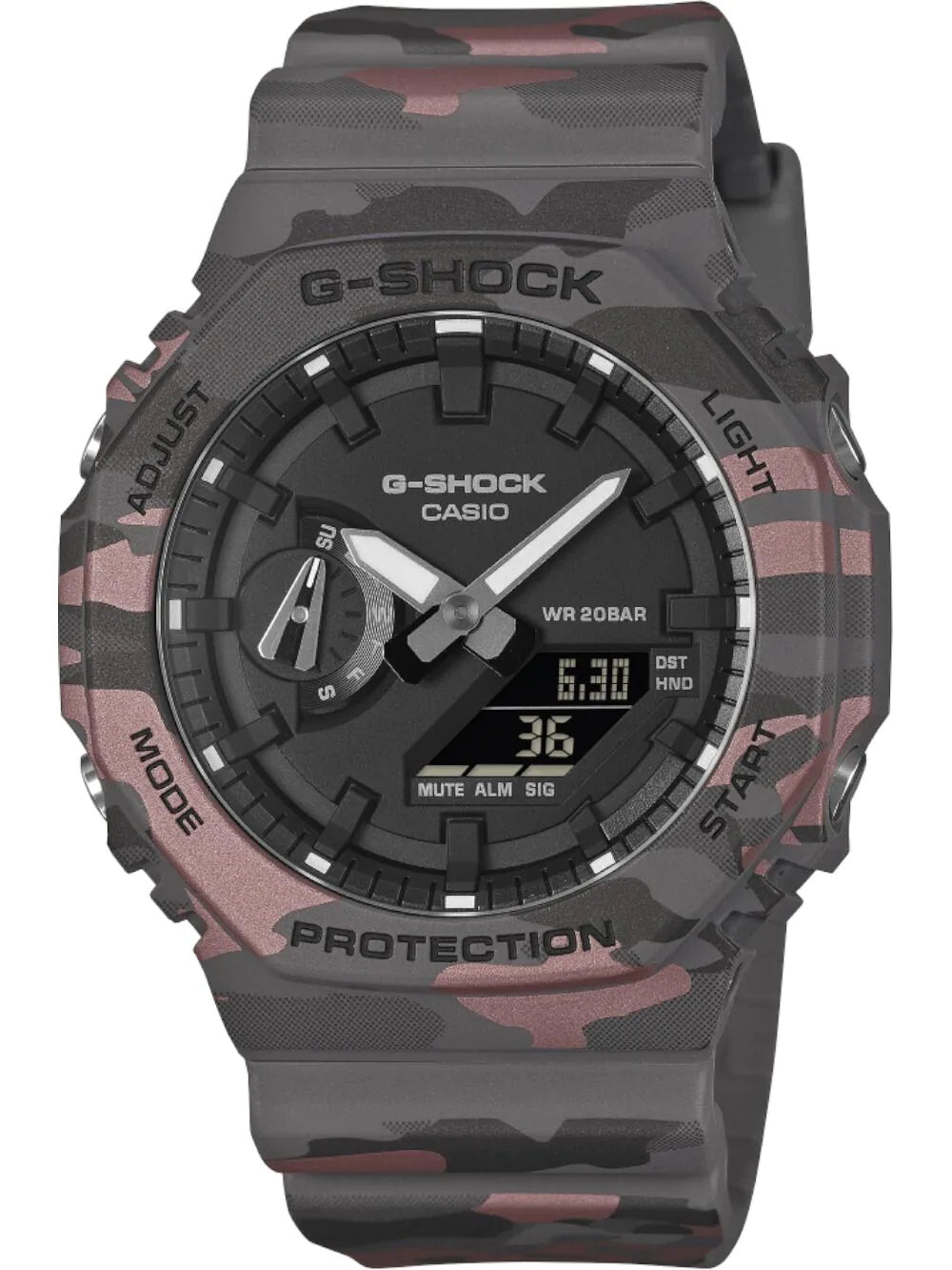 Casio GA-2100CM-8AER Mens Watch G-Shock 45mm 20ATM