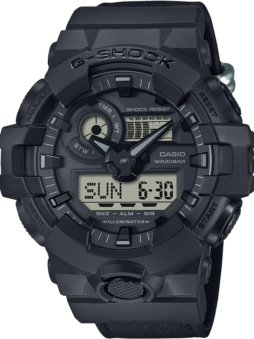 Casio GA-700BCE-1AER Mens Watch G-Shock Classic 53mm 20ATM