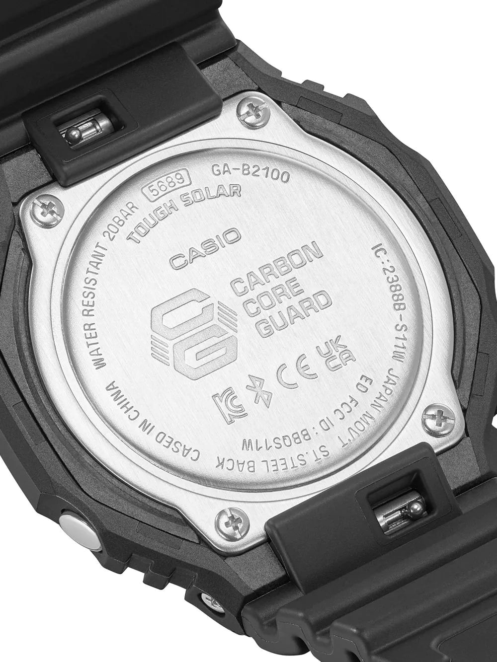 Casio GA-B2100-1A1ER G-Shock Mens Watch 45mm 20ATM