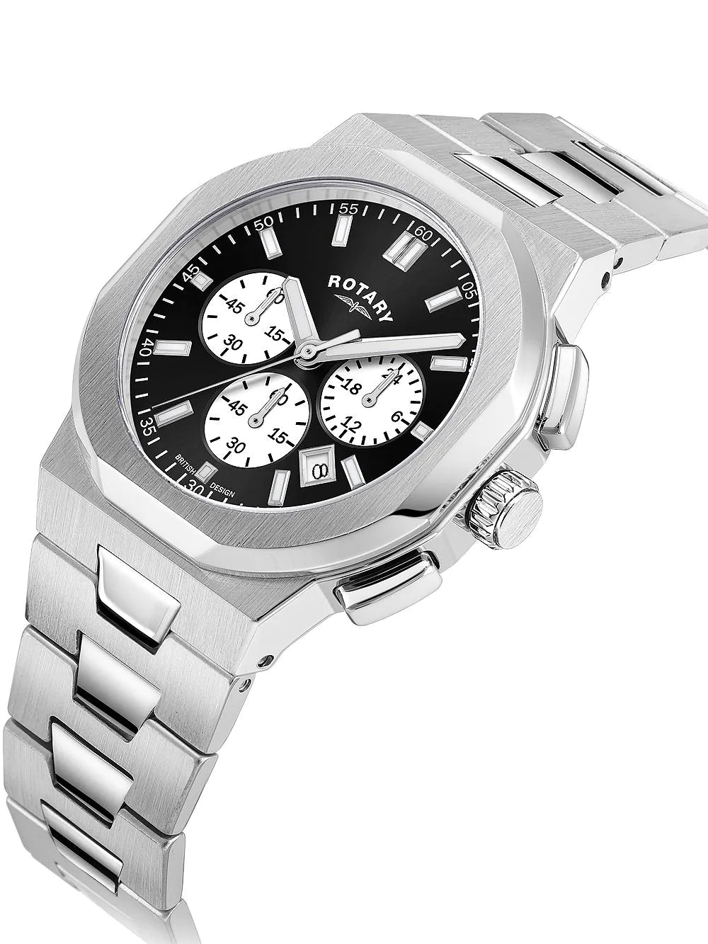 Rotary GB05450/65 Regent Chronograph Mens Watch 41mm 10ATM