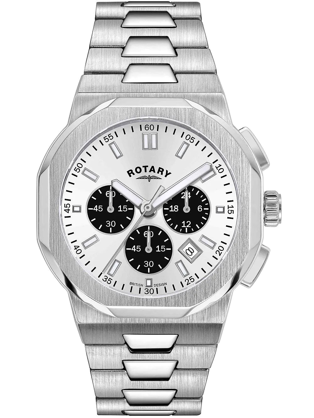 Rotary GB05450/59 Regent Chronograph Mens Watch 41mm 10ATM