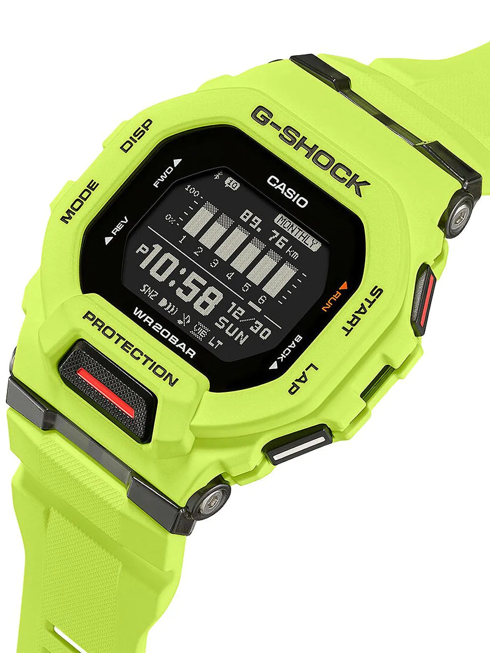 Casio GBD-200-9ER G-Shock Mens Watch 46mm 20ATM