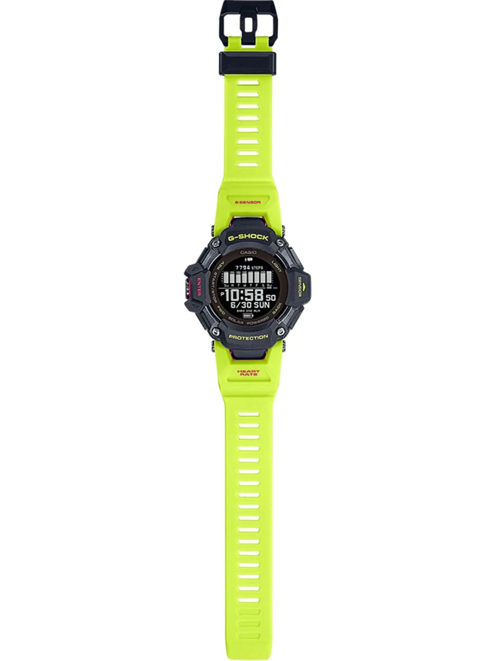 Casio GBD-H2000-1A9ER Mens Watch G-Shock G-Squad 53mm 20ATM