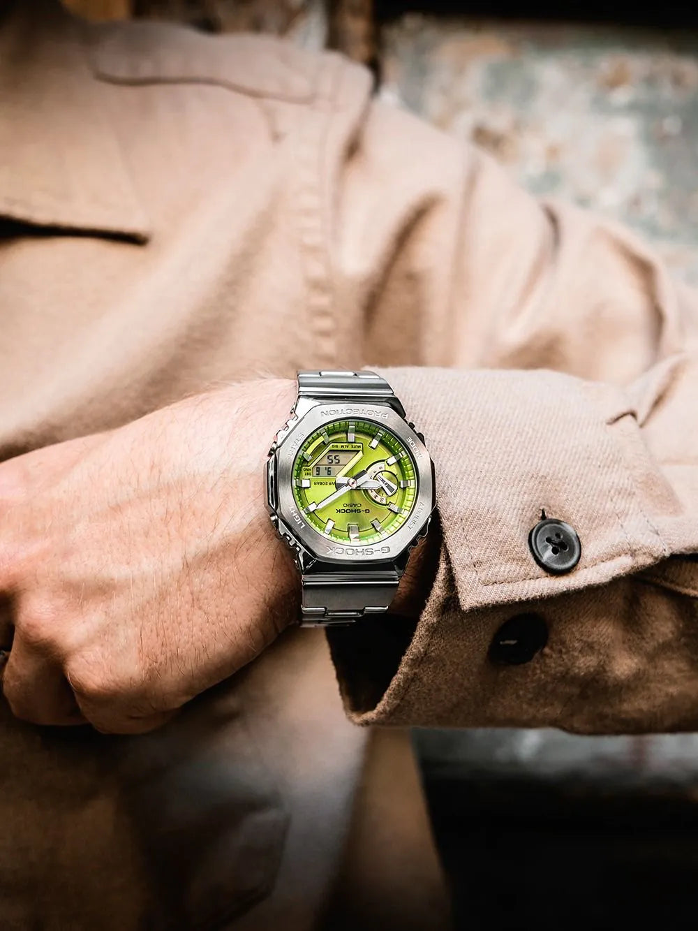 Casio GM-2110D-3AER Mens Watch G-Shock Classic 44mm 20ATM