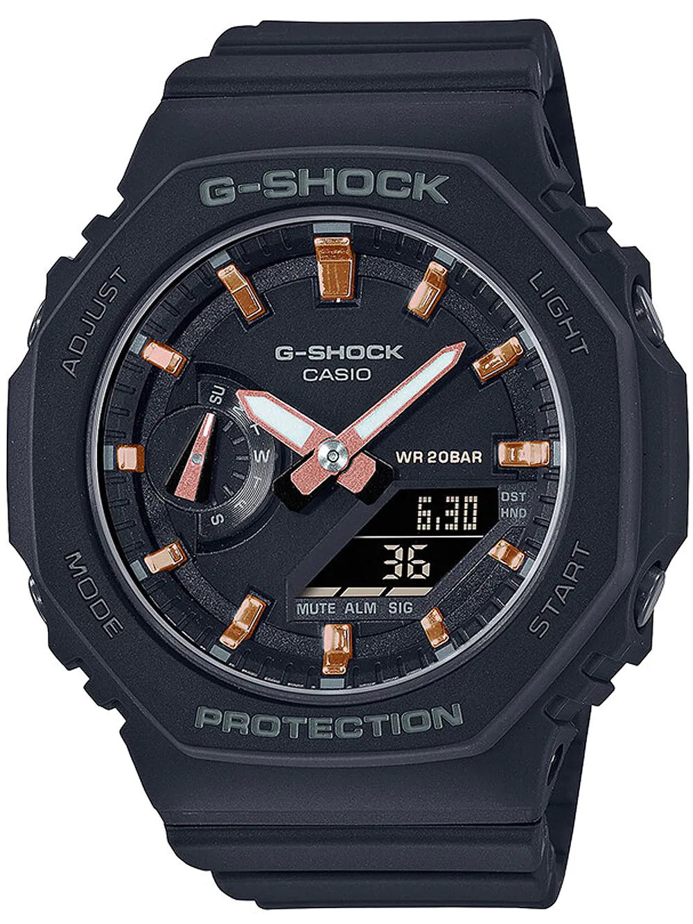 Casio GMA-S2100-1AER G-Shock Unisex Watch 43mm 20ATM