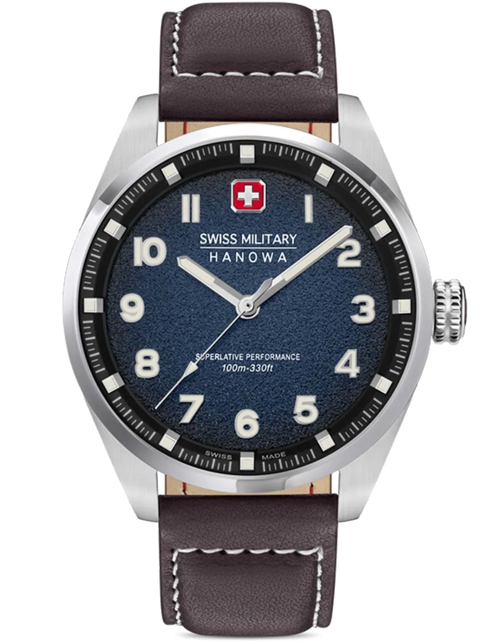Swiss Military Hanowa SMWGA0001502 Mens Watch Greyhound 42mm 10ATM