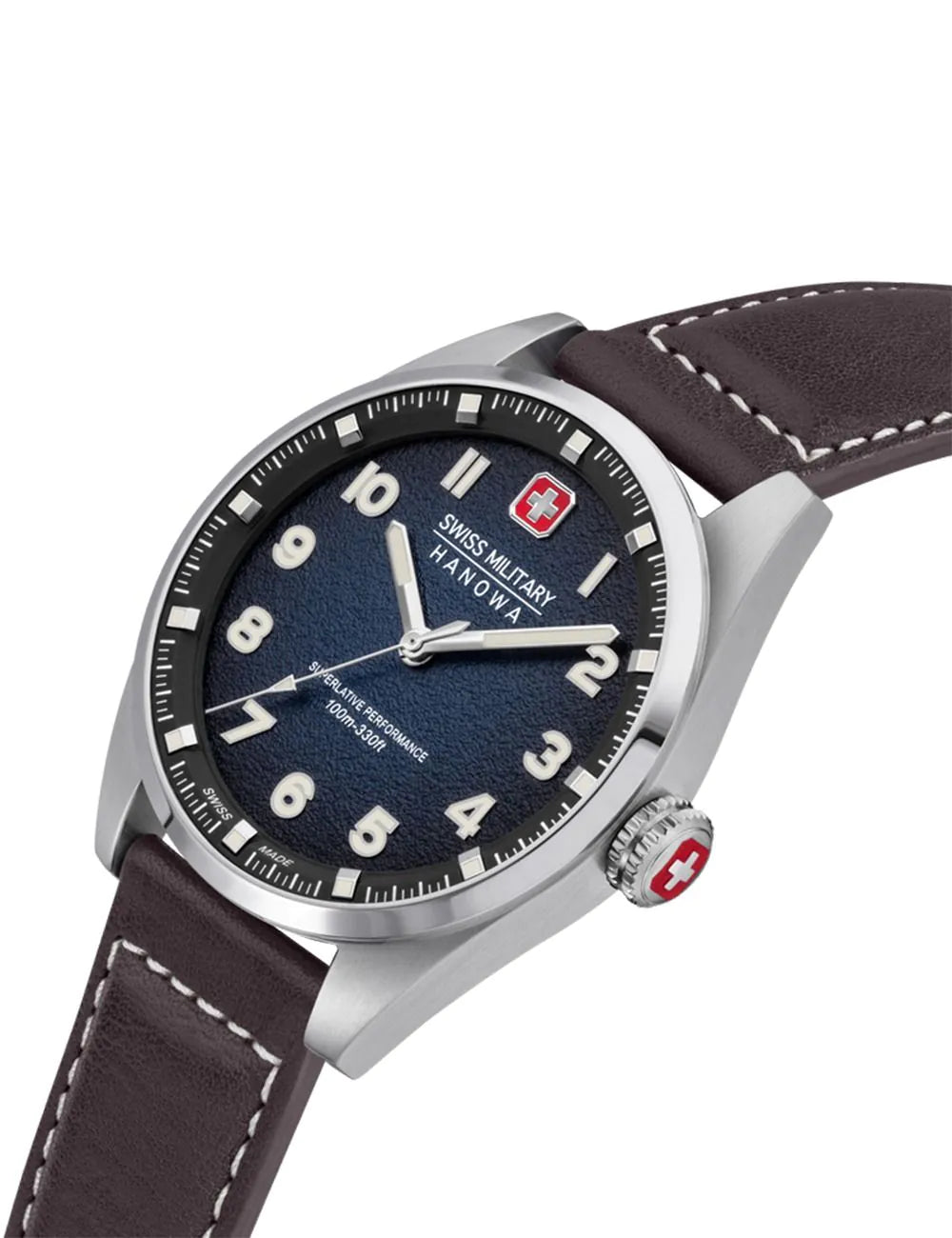 Swiss Military Hanowa SMWGA0001502 Mens Watch Greyhound 42mm 10ATM