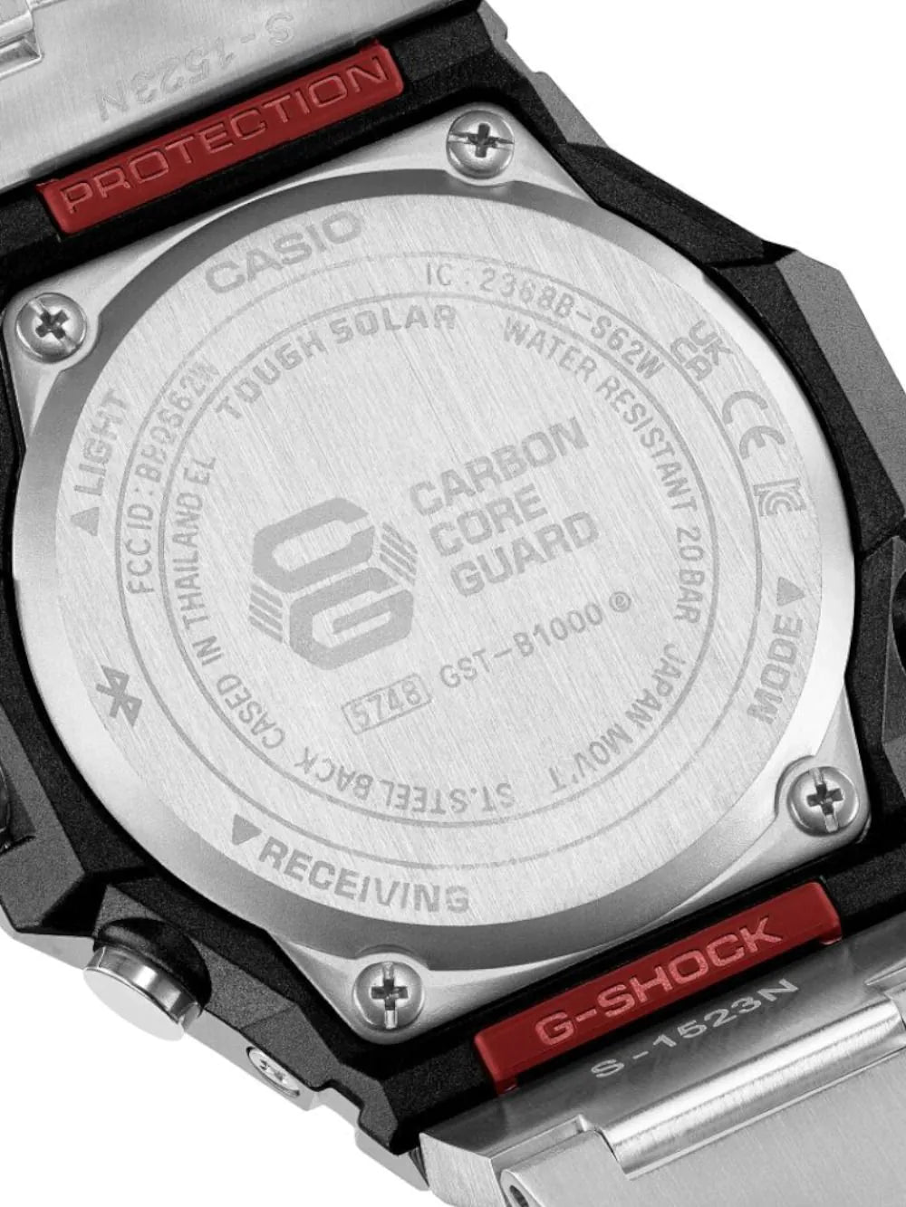 Casio GST-B1000D-1AER Mens Watch G-Shock Solar 44mm 20ATM