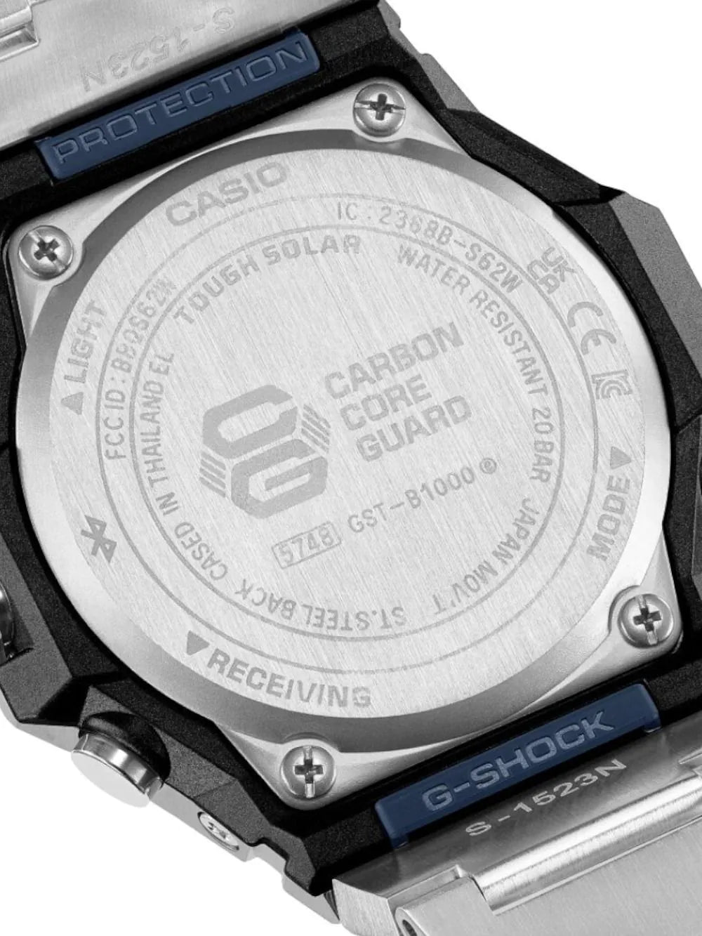 Casio GST-B1000D-2AER Mens Watch G-Shock Solar 44mm 20ATM