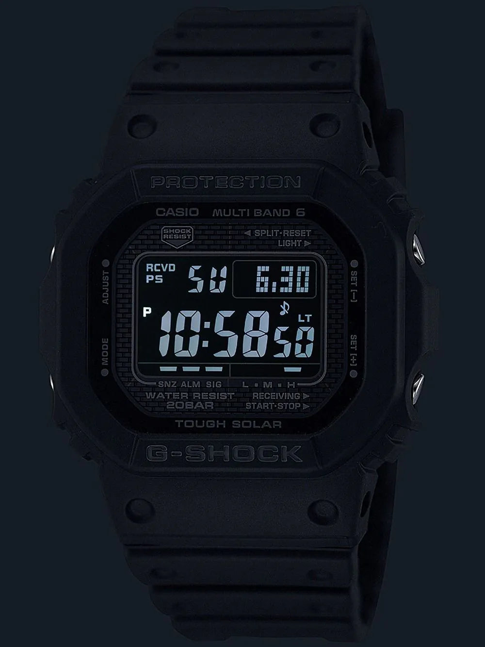 Casio GW-5000HS-1ER Mens Watch G-Shock Origin Solar 43mm 20ATM