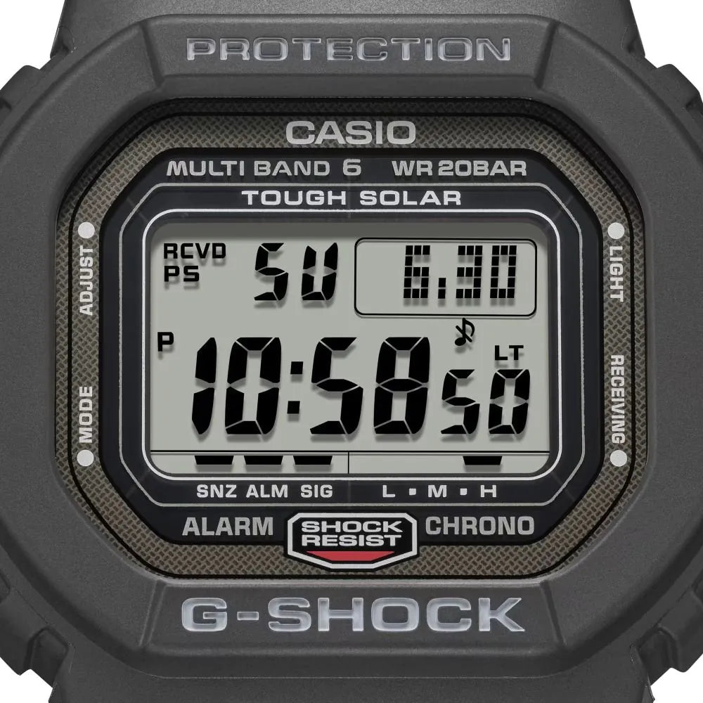 Casio GW-5000U-1ER G-Shock solar radio controlled Mens Watch 43mm 20ATM