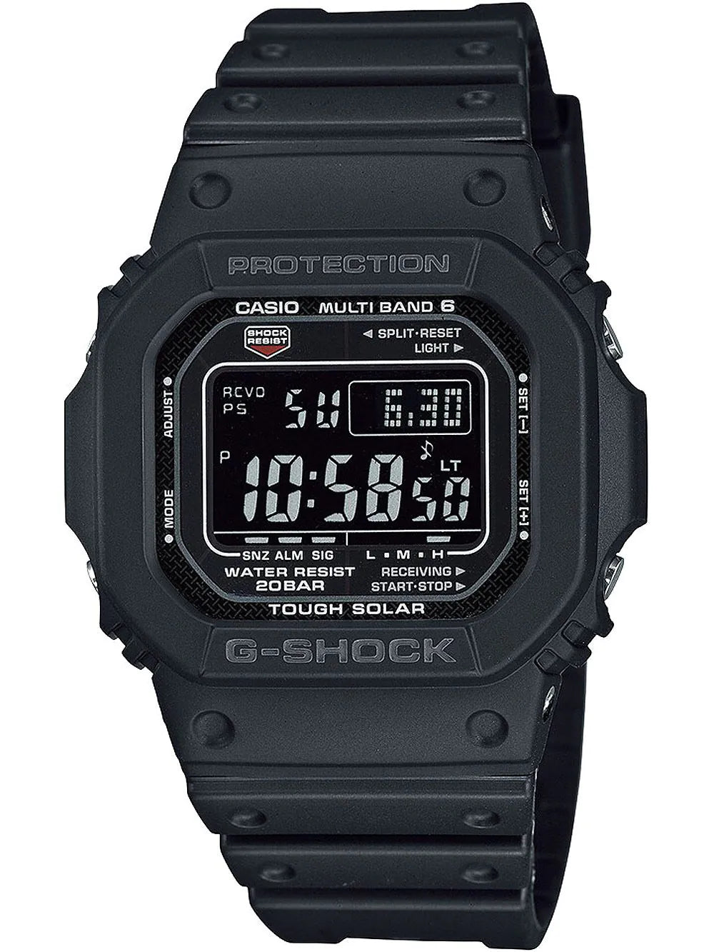 Casio GW-M5610U-1BER G-Shock solar radio controlled Mens Watch 43mm 20ATM