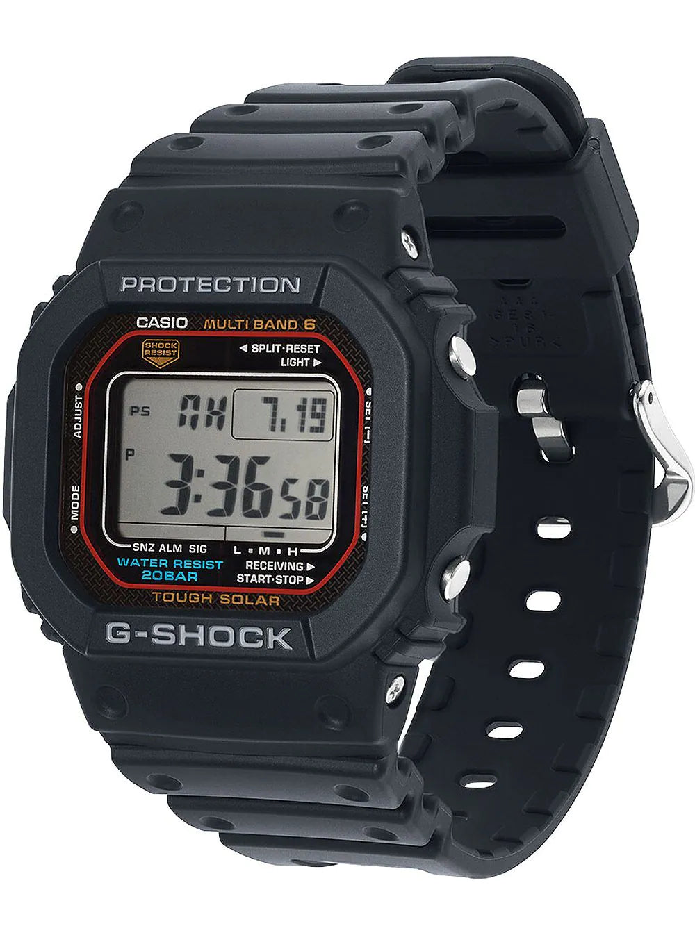 Casio GW-M5610U-1ER G-Shock solar radio controlled Mens Watch 43mm 20ATM