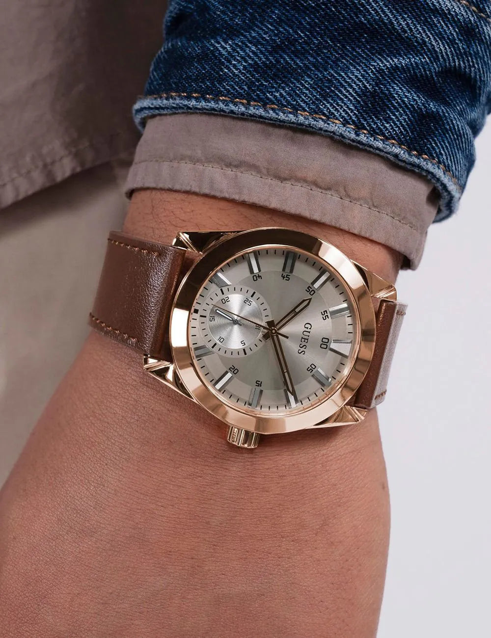 Guess GW0793G3 Mens watch Greyson 44mm 5ATM
