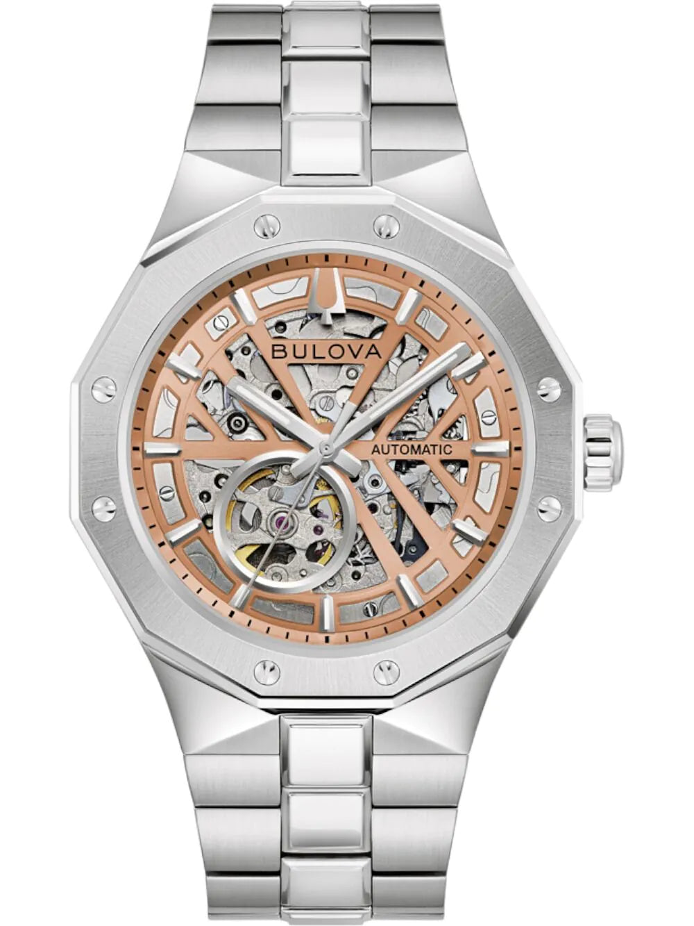 Bulova 96A351 Mens watch Prestige Automatic 42mm 10ATM