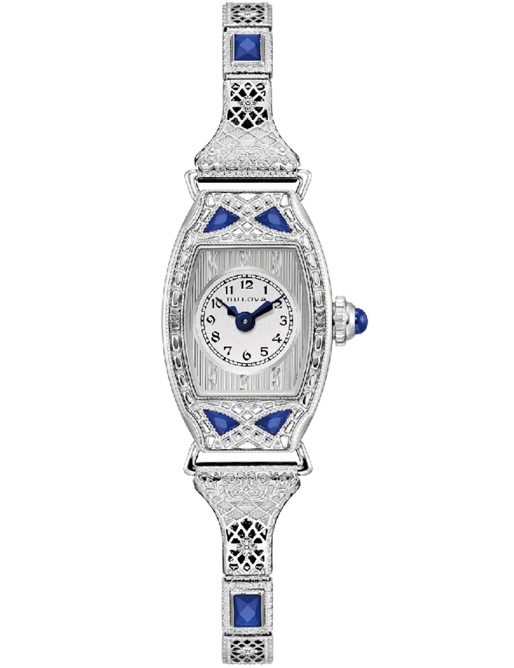 Bulova 96L340 Ladies Watch Miss America Limited Edition 18mm 1ATM