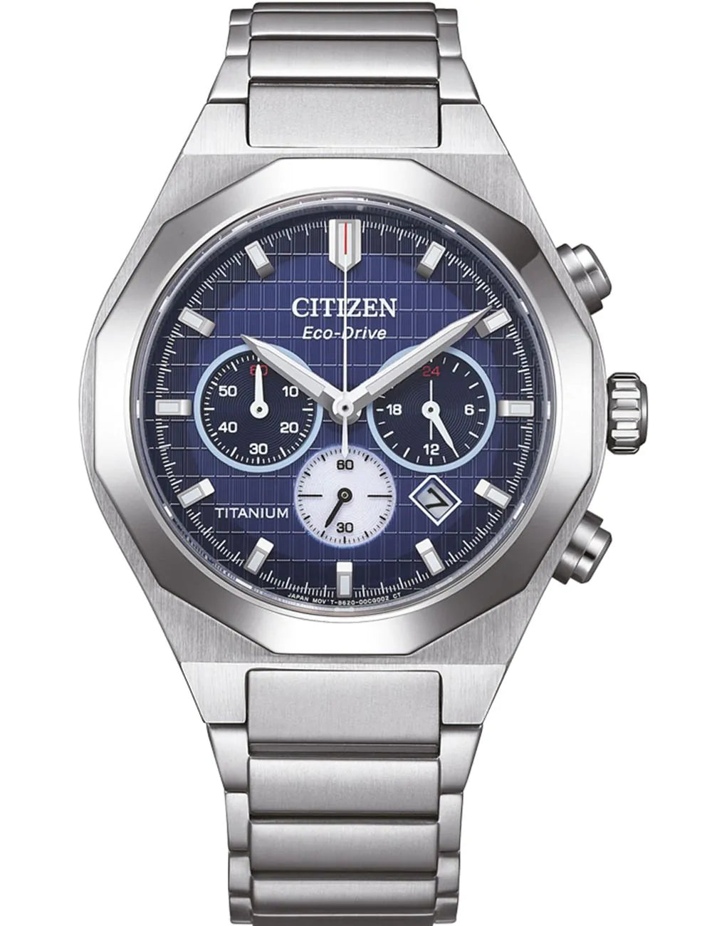 Citizen CA4691-59L Mens Watch Super-Titanium Zenshin Eco-Drive Chrono 41mm 10ATM