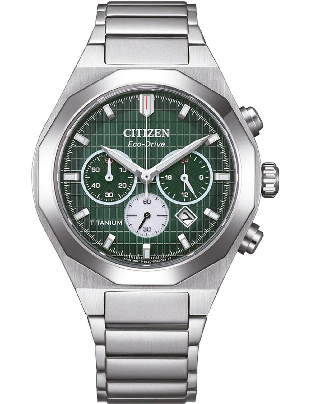 Citizen CA4691-59X Mens Watch Super-Titanium Zenshin Eco-Drive Chrono 41mm 10ATM